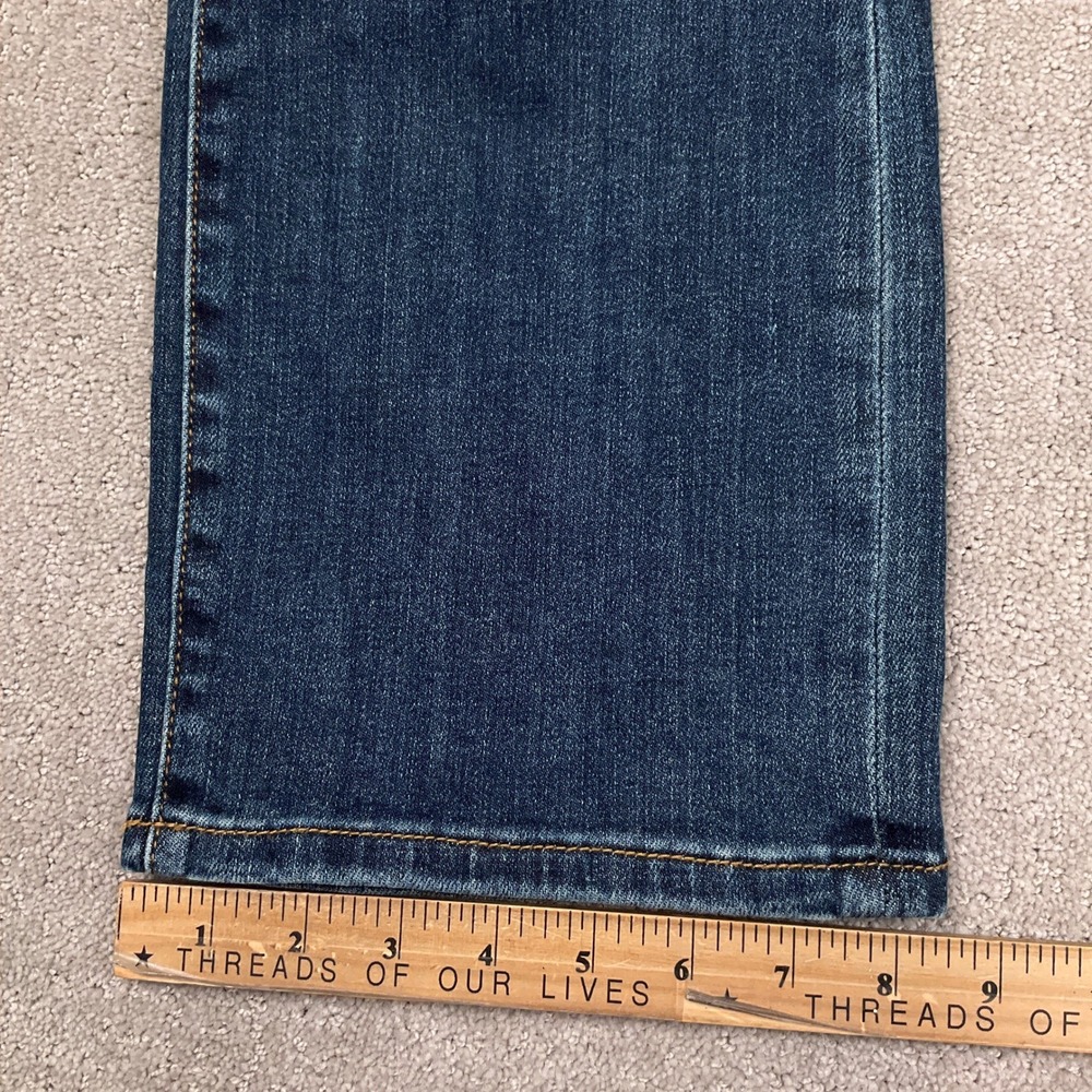 Judy Blue Jeans Women 16W Dark Blue Straight Leg Distressed Ripped JB88517 NWT - Picture 9 of 11